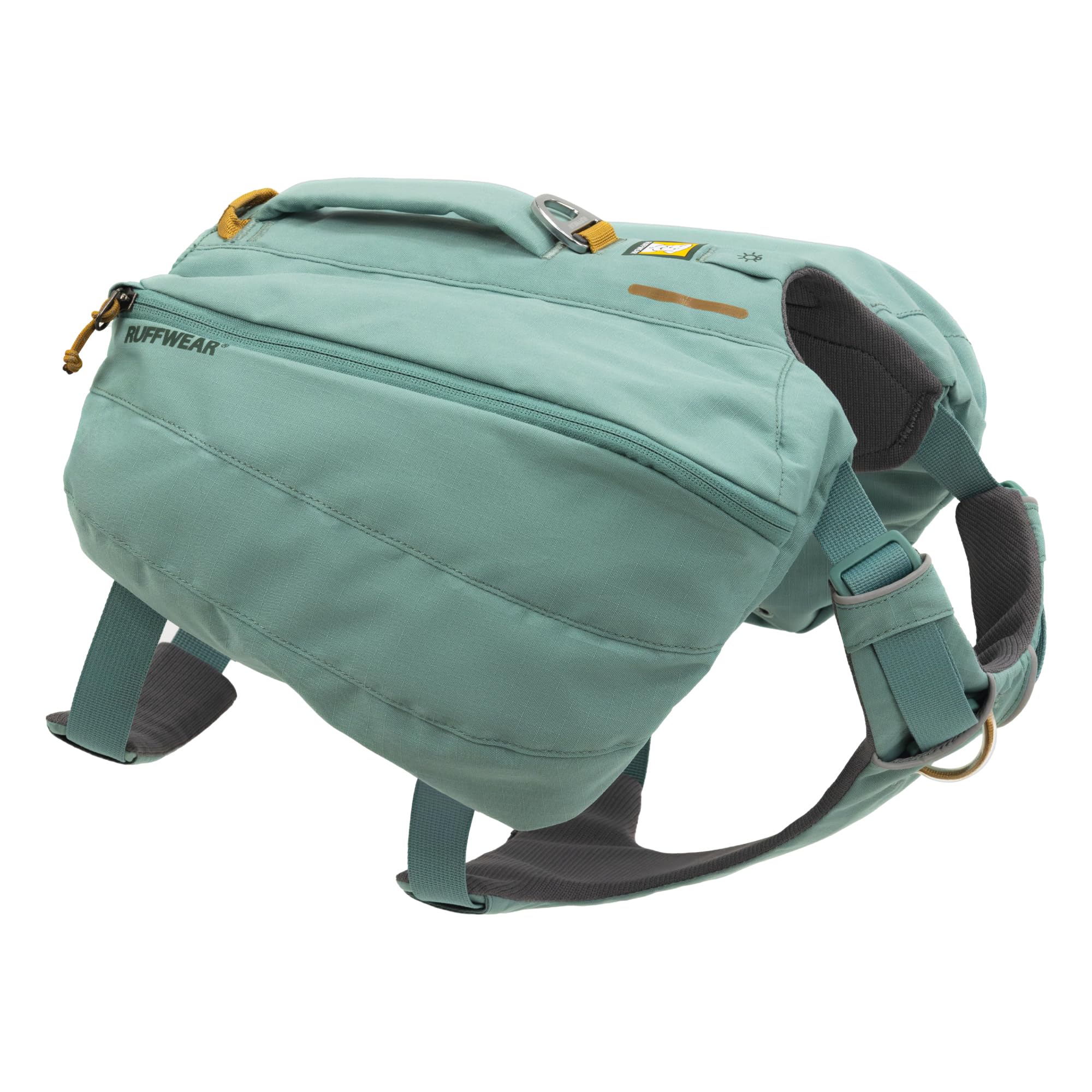 Photo 1 of Ruffwear, Front Range Dog Day Pack, Backpack with Handle for Hikes & Day Trips, River Rock Green, Small