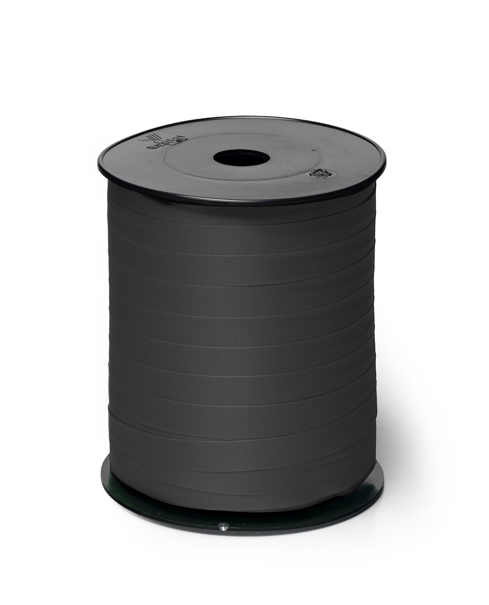 Black Ribbon Roll Gift Wrapping Birthday Christmas - 10 mm x 250 metres