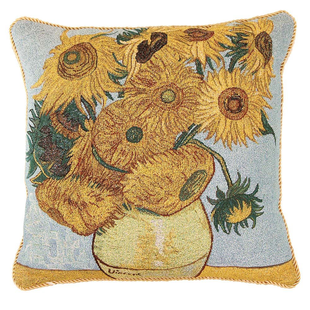 Signare Kissenbezug 45x45 Cm Mit Mona Lisa Motiv – Tapisserie-Deko Für Sofa & Wohnzimmer