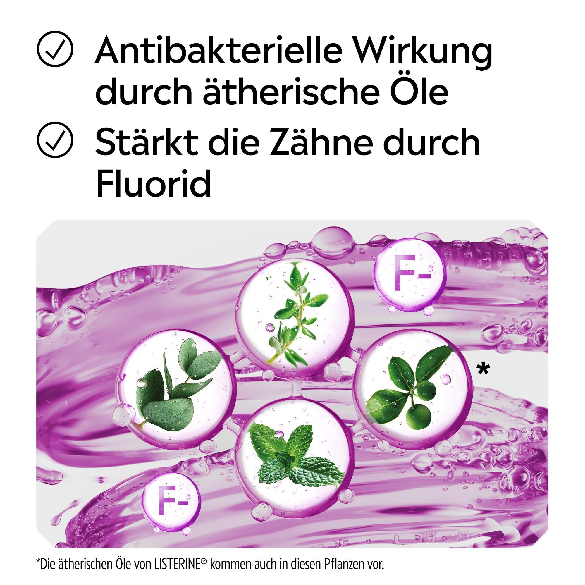 LISTERINE Total Care Zahn-Schutz 6 x 500 ml, schützende Mundspülung gegen Karies mit 6 in 1 Wirkung, antibakterielles Mundwasser schützt vor Zahnfleischproblemen, bis zu 24h frischer Atem 4