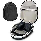 XINGFUDAO Headphone Case Compatible with PlayStation Pulse Elite Wireless Headset, Sony PS5 Pulse Elite Headset Storage Protective Bag (Black)