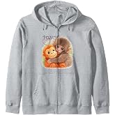 Punch Monkey Zip Hoodie