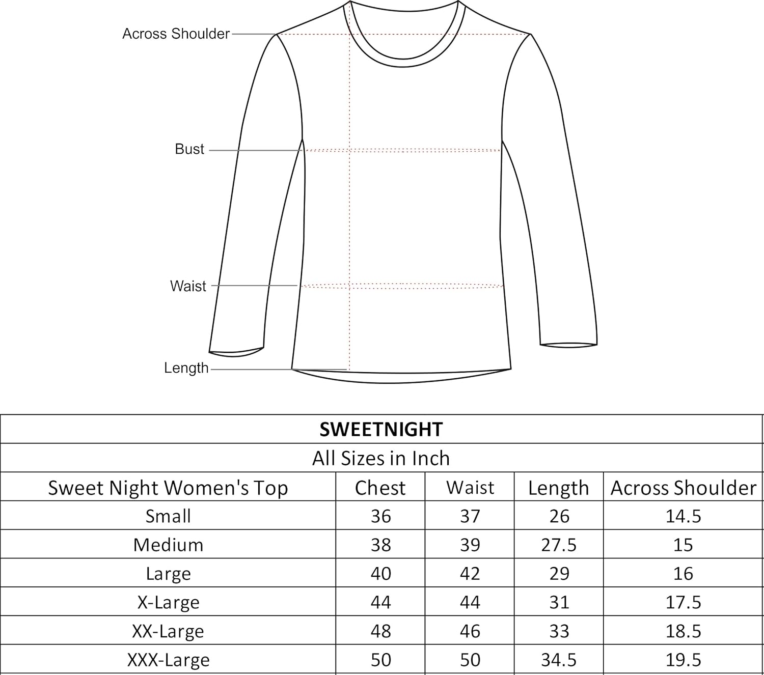 sweetnight women's cotton full sleeve nightwear top and pyjama set (blue)