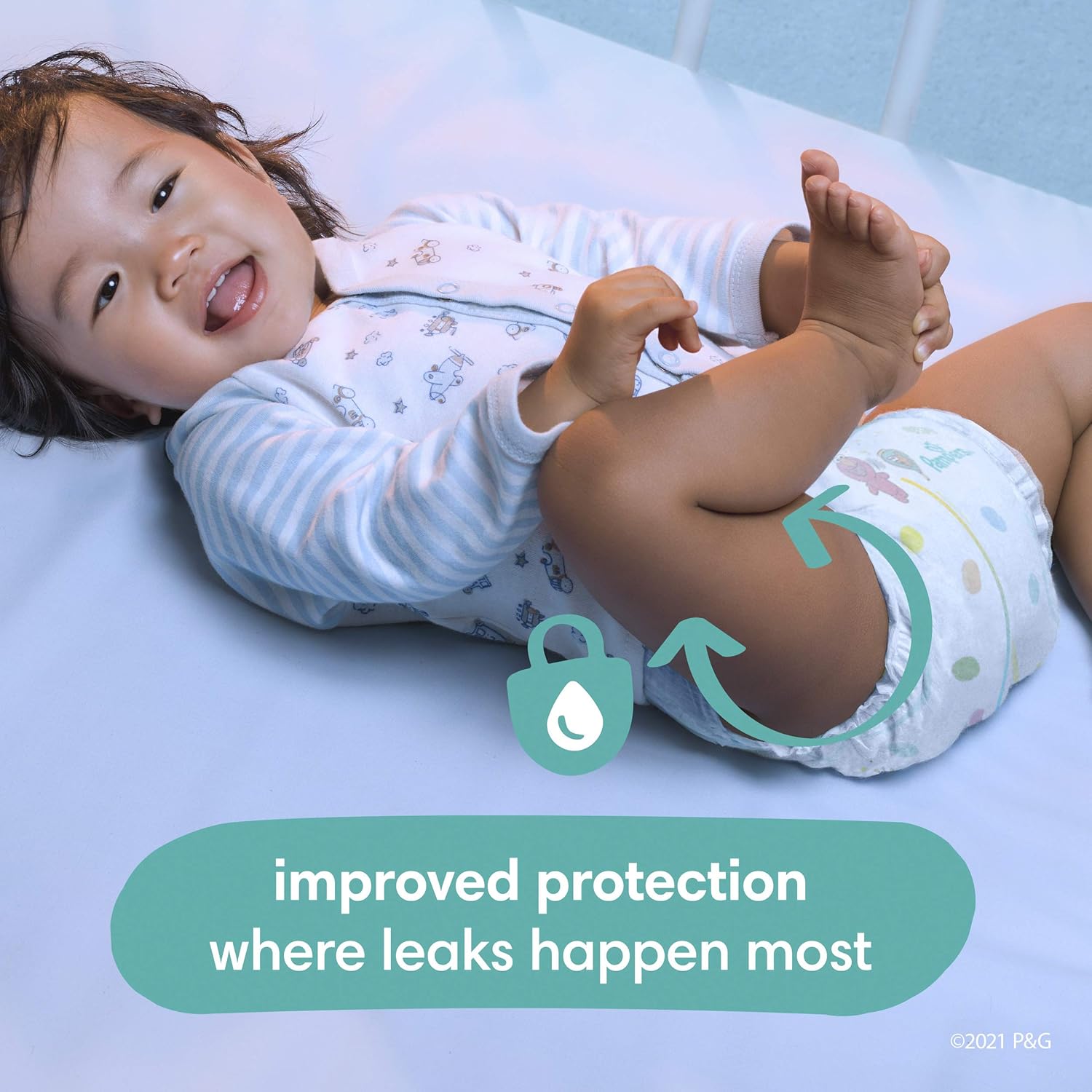 Diapers Size 5, 132 Count - Pampers Baby Dry Disposable Baby Diapers, Enormous Pack: Health & Personal Care