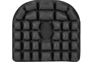 Takzop Air Seat Cushion,Airplane Cushion Seat,Inflatable Seat Cushion for Airplane,Stadium Seats,Office Chair, Wheelchair, Cars, Home Living
