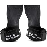 Fitgriff&reg; Elite Straps - Lifting Wrist Straps (Rubber Grips) for Weightlifting, Gym, Workout, Deadlift - Anti-Slip Revolution for Men and Women