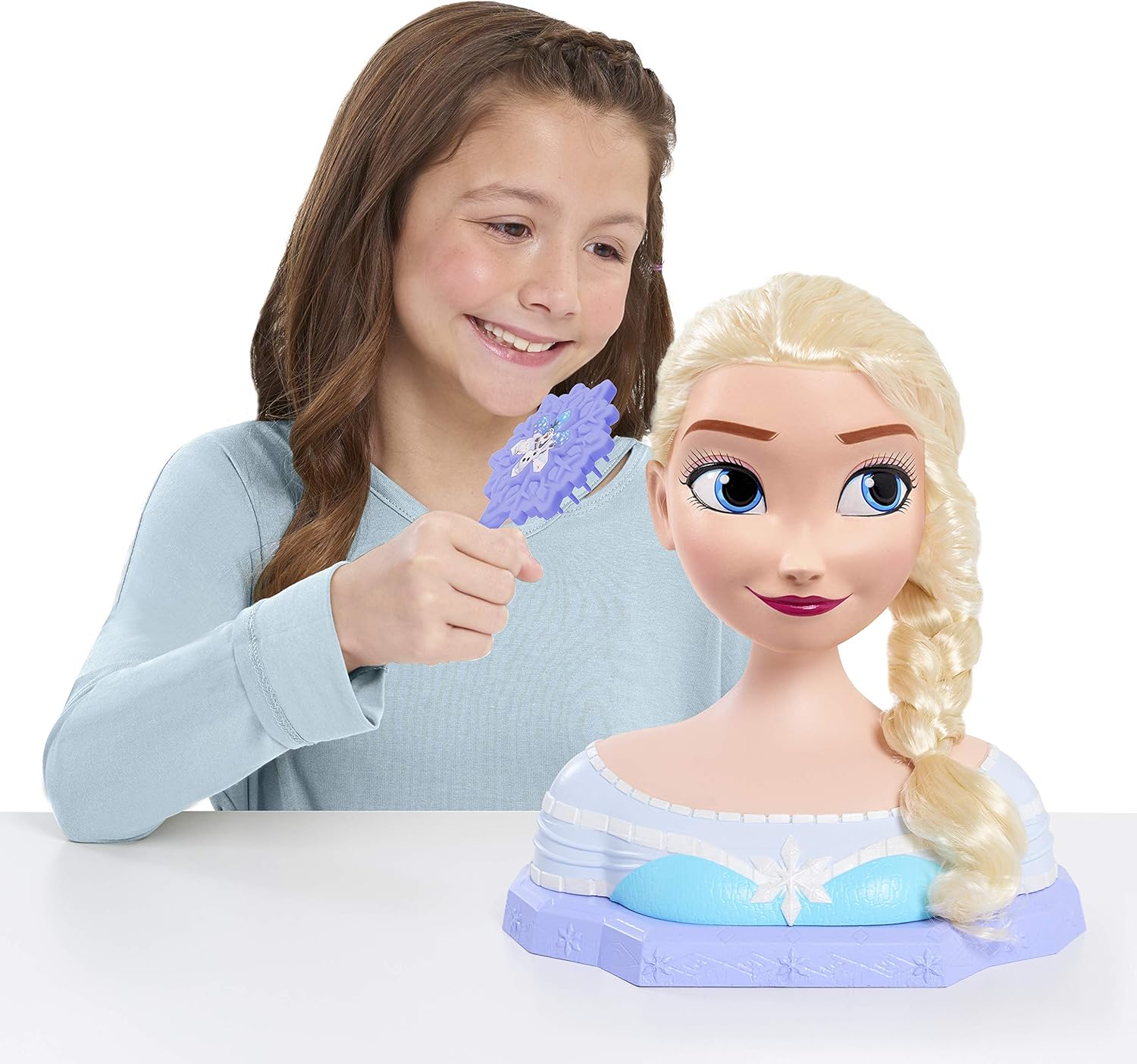 frozen styling head doll