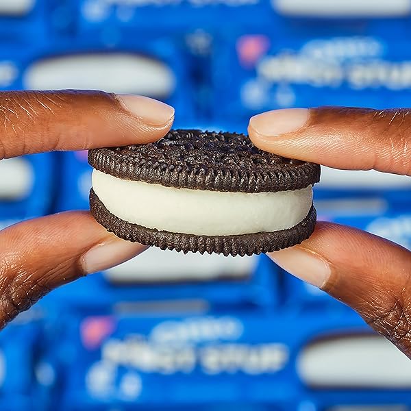 OREO MEGA STUF CHOCOLATE SANDWICH COOKIES, PARTY SIZE, 1 LB 9.35 OZ