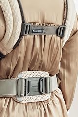 BabyBjörn Harmony Baby Carrier 3D Mesh Cream Ergonomic Lightweight view 8