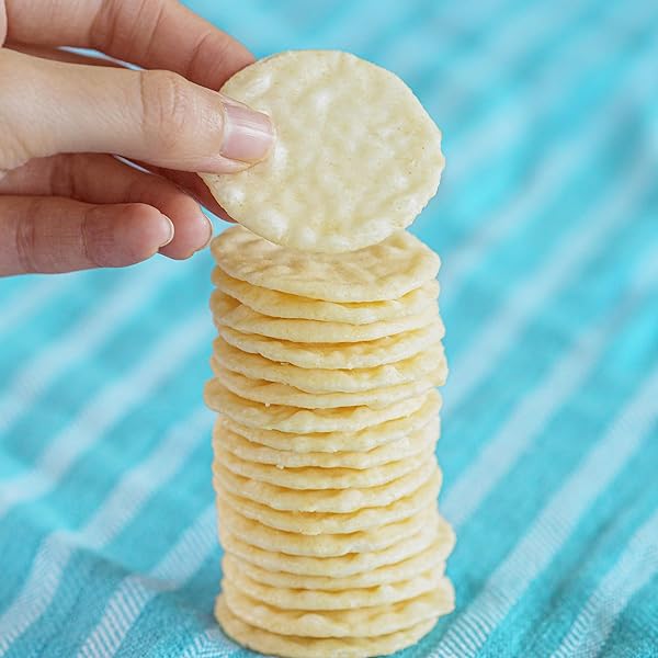 GOOD THINS SIMPLY SALT RICE SNACKS GLUTEN FREE CRACKERS, SNACK CRACKERS, 3.5 OZ