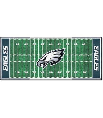 Amazon.com : FANMATS NFL - Philadelphia Eagles Mascot Rug, 3