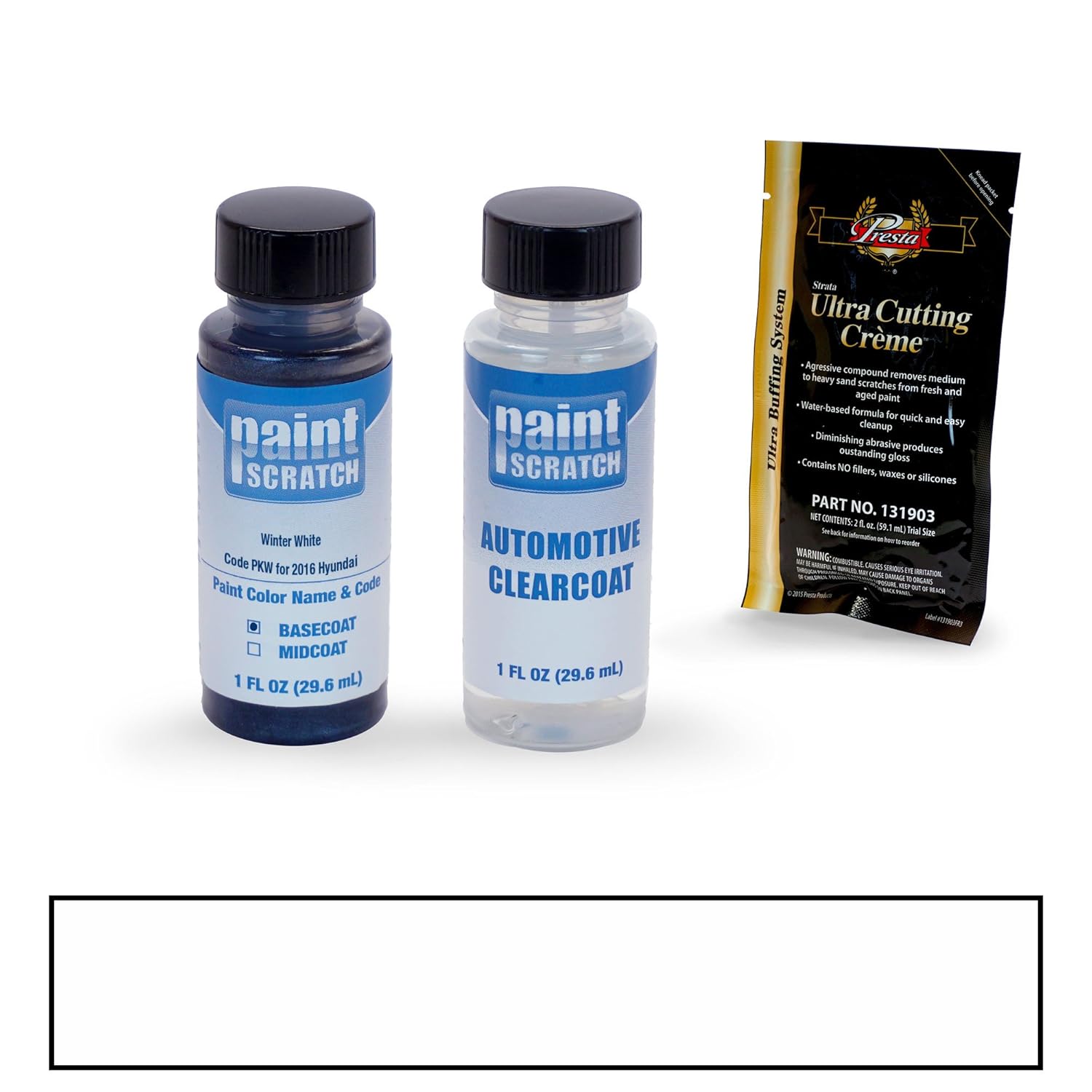 PAINTSCRATCH Winter White PKW for 2016 Hyundai Tucson