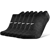 Socks Daze 3/6 Pack Womens No Show Athletic Merino Wool Running Socks Mens Low Cut Casual Invisible Thin Soft Sport Wool Sock