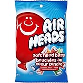 Airheads Soft Filled Bites Fruit Flavoured Chewy Candy, Assorted Flavours, 170g
