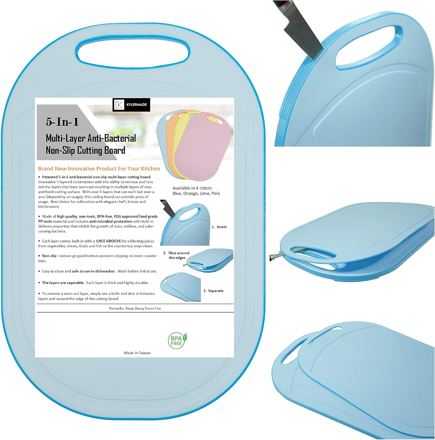 Amazon Com Kylermade 5 Layers Multi Layer Anti Bacterial Non