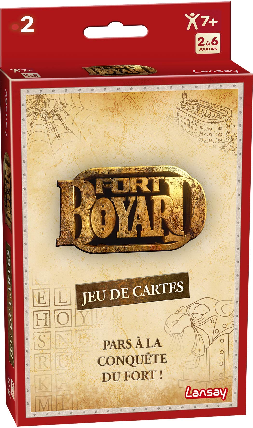 Lansay- Fort Boyard-Card Game, 75122
