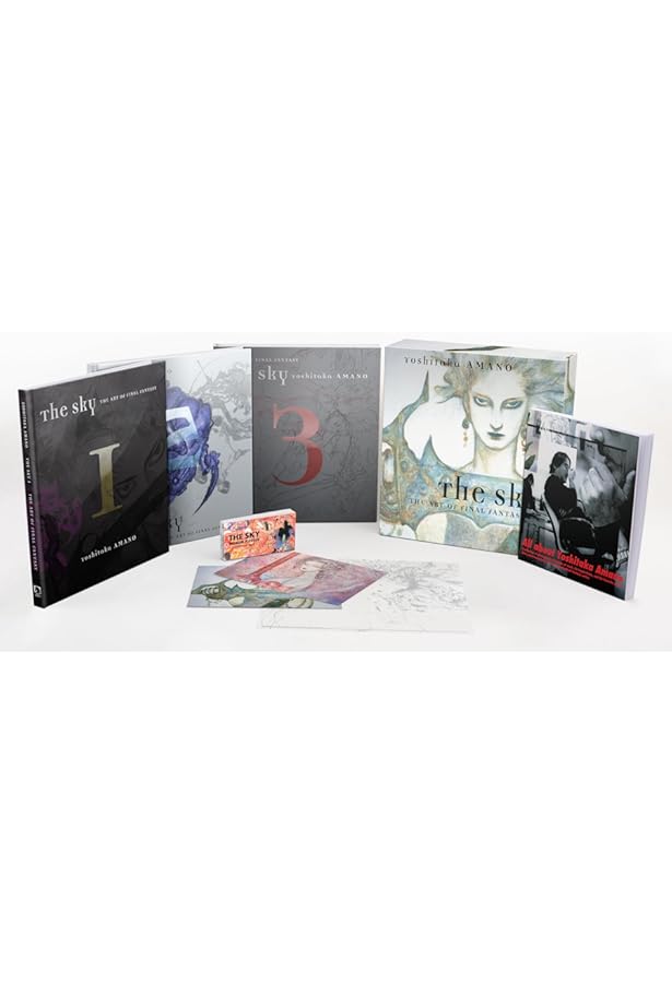 Amazon.com: The Sky: The Art of Final Fantasy Slipcased Edition