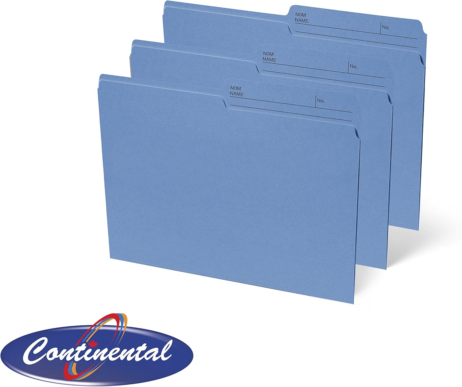 Blue Letter File Folders 1/2 Cut 100 per Box Amazon.ca Office Products