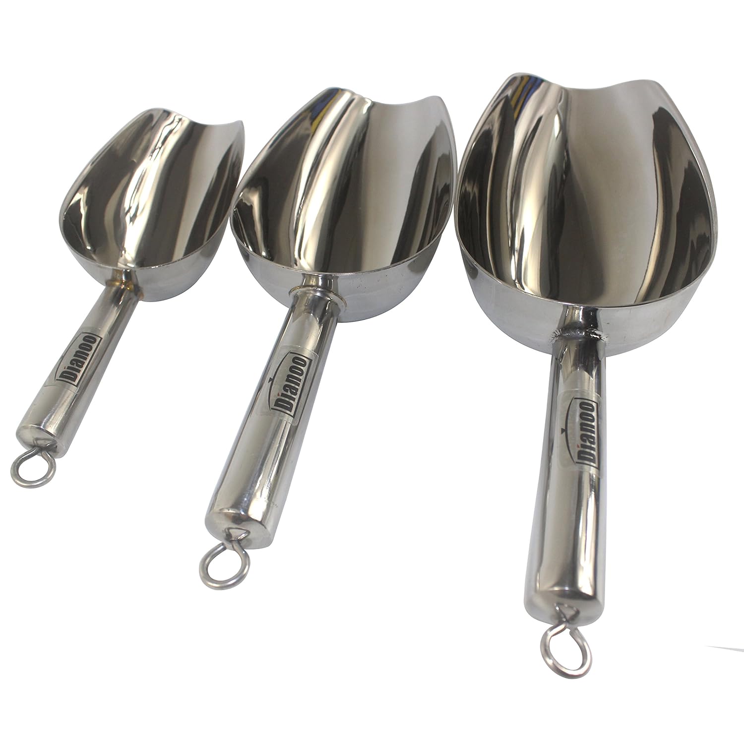 Heavy Duty High Polish Dry Goods Scoop Flour Scoop and Beans Scoop