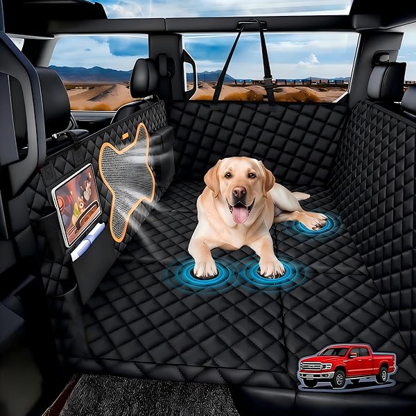 QINGTI TRUCK DOG SEAT COVER FOR FULL SIZE...