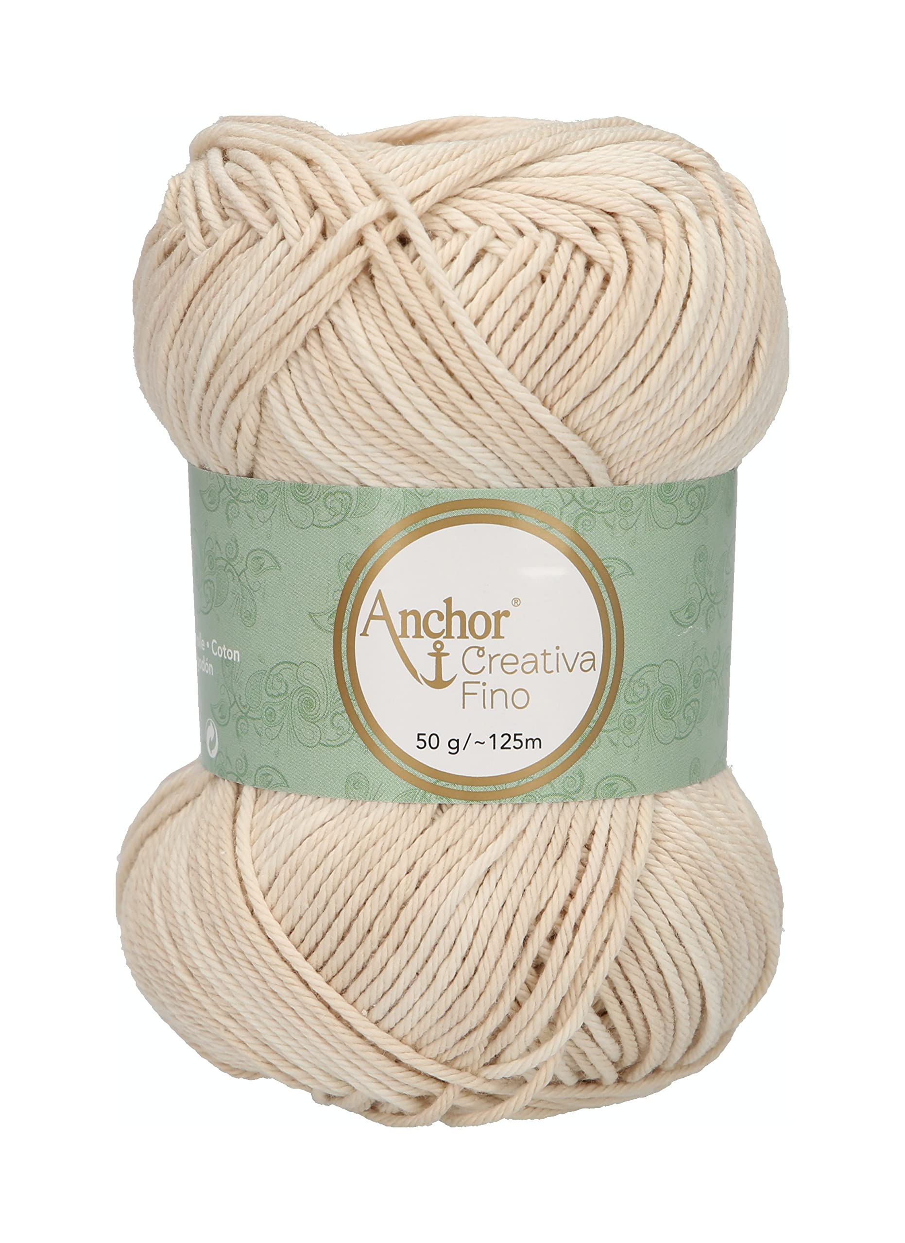 ANCHOR Creativa Fino Denim, Thickness: 4, Packaging: 50G, Running Length: 125M 102 Crochet Threads