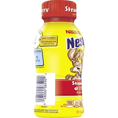 Nesquik Milk low fat strawberry (028000085902)
