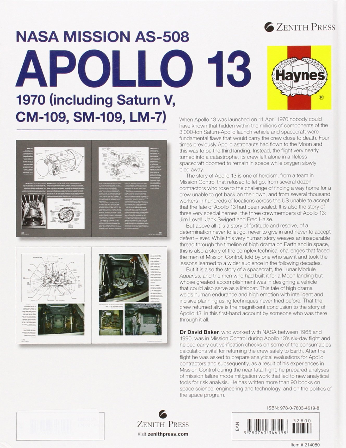 Apollo 13 Owners' Workshop Manual: An engineering insight into how NASA  saved the crew of the failed Moon mission: David Baker: 0752748346192:  Amazon.com: ...