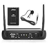 Pyle Dual Channel Wireless Microphone System - VHF