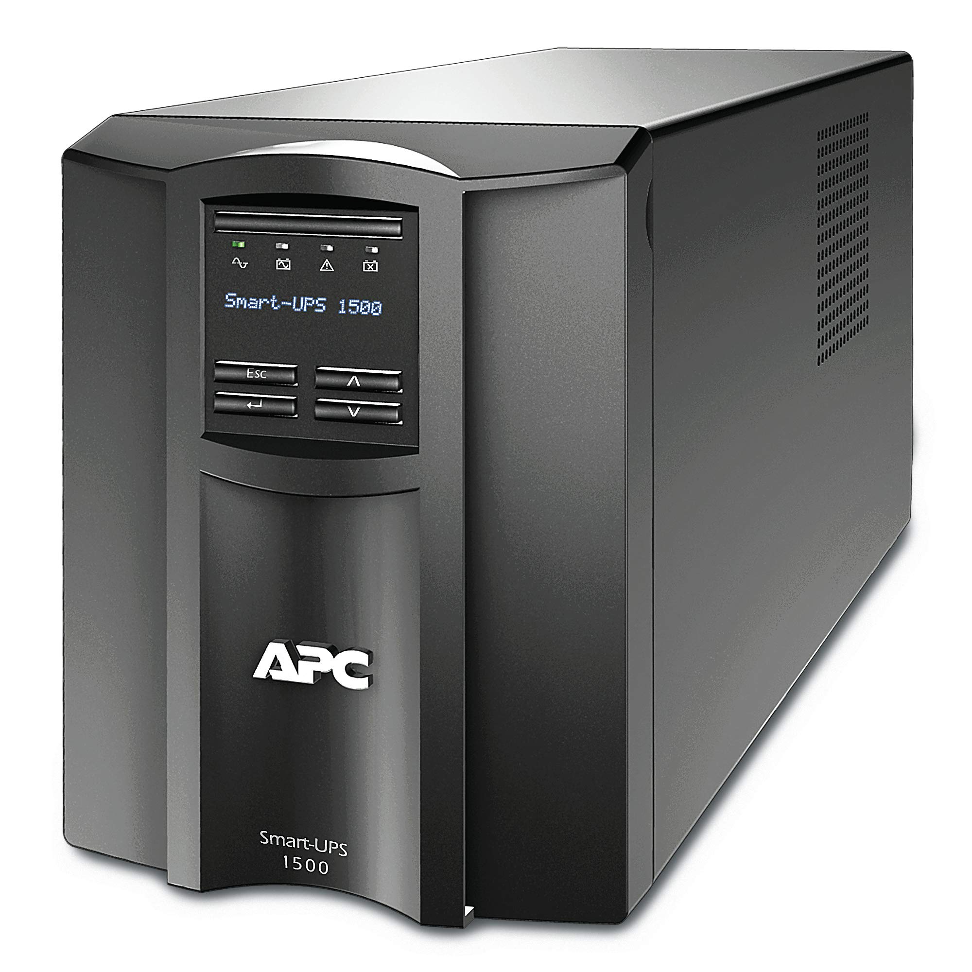 APC by Schneider Electric Smart-UPS SMT-SmartConnect - SMT1500IC - Uninterruptible Power Supply 1500VA (Cloud enabled, 8 Outlets IEC-C13), Black