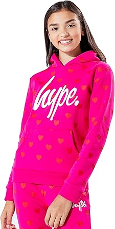 hype hoodie pink