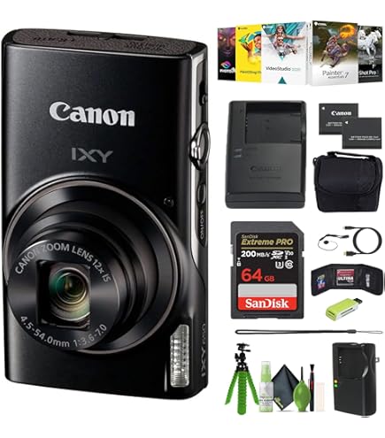 Amazon.com : Canon PowerShot IXY 650 (ELPH 360) HS Compact Digital
