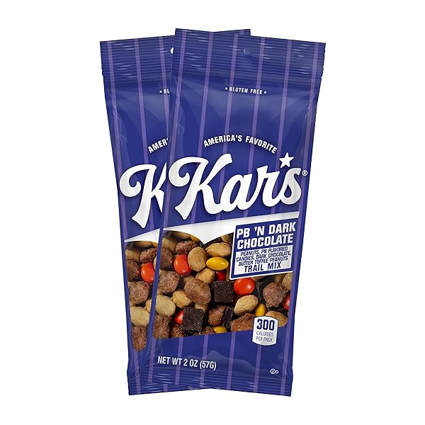 KAR’S NUTS PEANUT BUTTER ‘N DARK CHOCOLATE TRAIL...