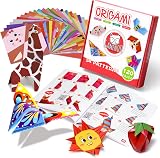 Gamenote Origami Kit for Kids 54 Projects 120 Sheets with 54 designs 14x14cm view 1