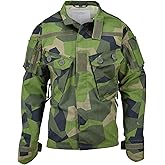 Swedish Military style jacket TacGear M90 camouflage uniform troops field BDU
