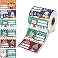 OHOME 500 PCS Christmas Gift Tags - Gift Tags for Christmas Presents | Christmas Gifts for Women Men Mom - Christmas Wrapping