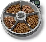 Cat Mate C500 Automatic 5 Bowl Digital Timer-Controlled Pet Feeder 5 Meals view 4