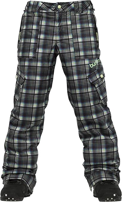 plaid snow pants