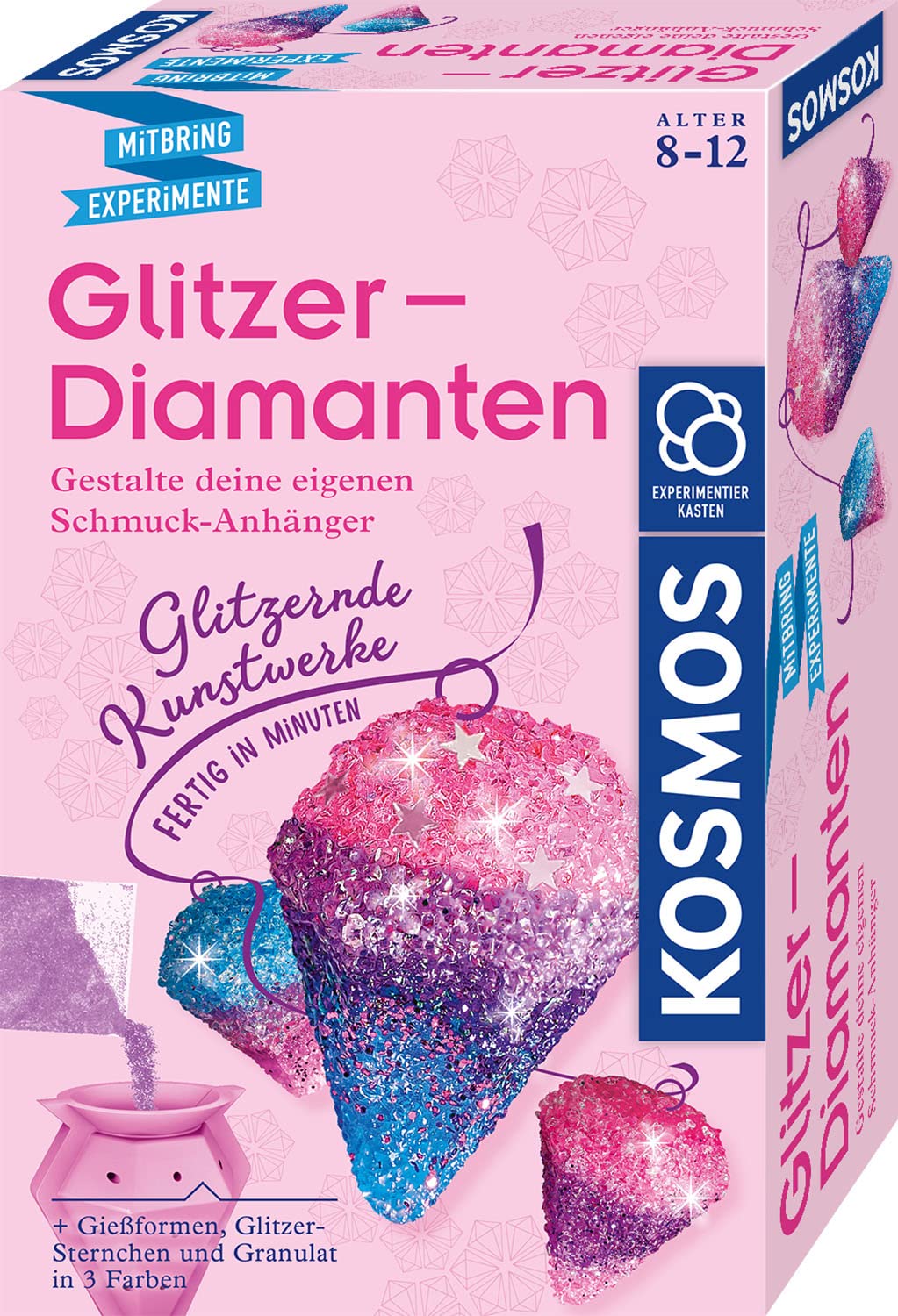 Glitzer-Diamanten: Experimentierkasten