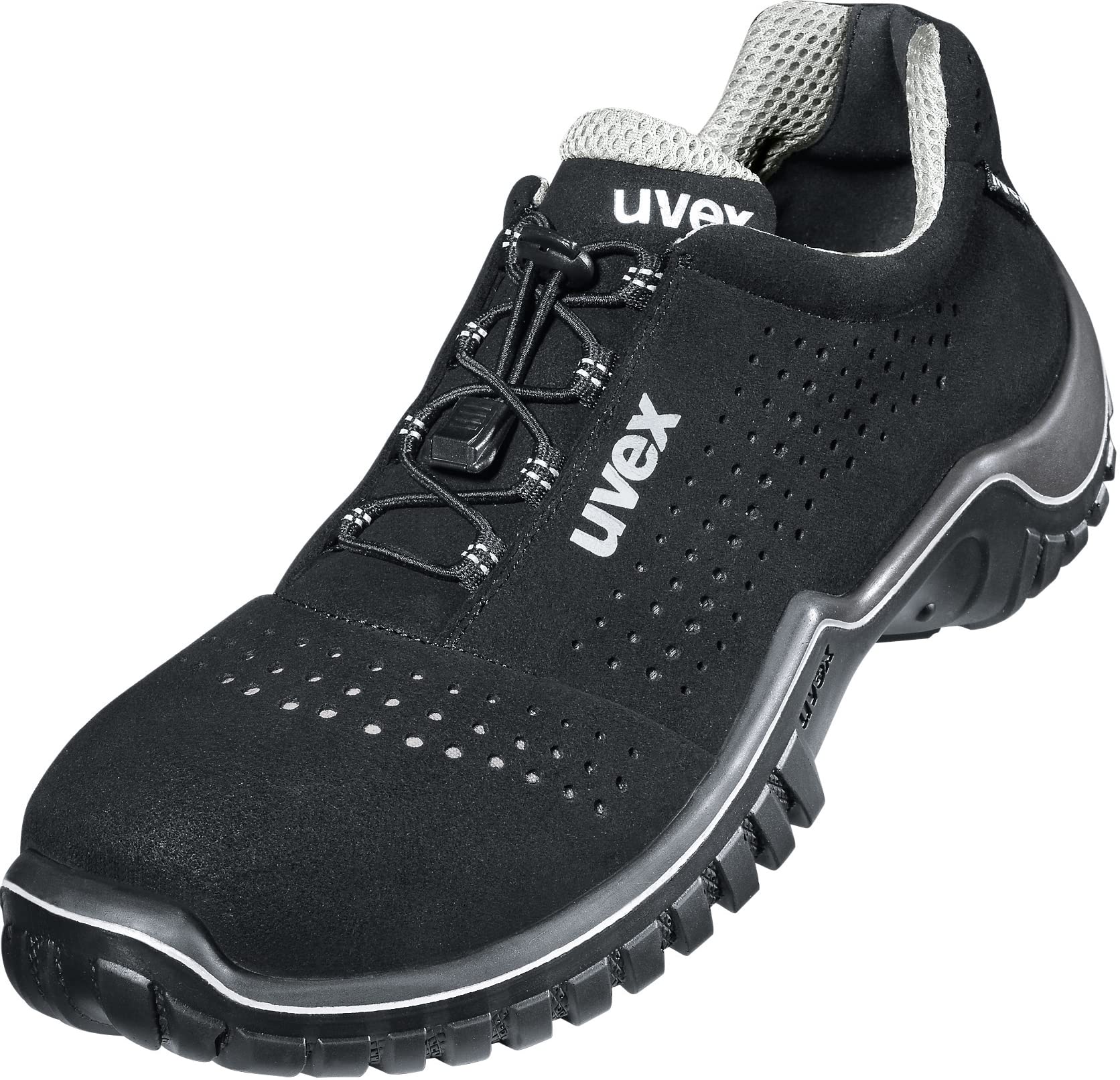 Uvex Motion Style - Safety Trainer S1 SRC ESD - Black - Size 11