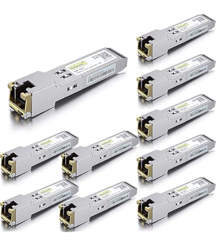 【7個セット】Intel純正 SFP+モジュール FTLX8571D3BCVIT Amazon.com: Compaq FTLX8571D3BCV-IT Intel Sfp+ Sr Sfp Perp Spare