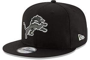 New Era NFL 9FIFTY Black White Adjustable Snapback Hat Cap One Size Fits All