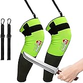 Schwer 21.6 Inch ANSI A9 Cut Resistant Leg Sleeves for Men and Women, Highest Level String Trimmer and Farmers Defense with Triple Secure Fit, Leg Guard for Industrial Safety, Trimming&Bite-Proof S926