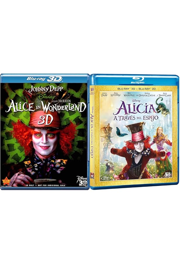Alice Im Wunderland Walt Disney Bluray Tim Burton Johnny Depp