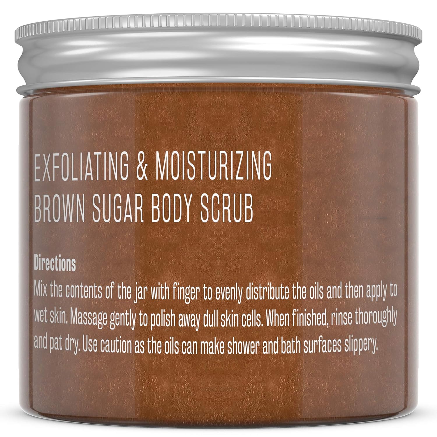 M3 Naturals Brown Sugar Scrub Infused with Collagen and Stem Cell Natural Souffle Body and Face Scrub for Acne Cellulite Stretch Marks Spider Veins Scars Wrinkles Skin Care Exfoliator 12 oz : Beauty