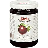 d'arbo All Natural Black Cherry Fruit Spread, 350 mL