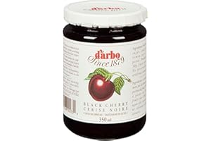 d'arbo All Natural Black Cherry Fruit Spread, 350 mL