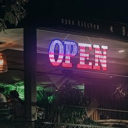 Open Signs for Business,30x10 inch USA Flag Open