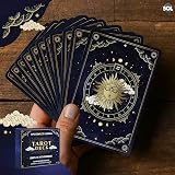 SOL 78pcs Tarot Card Deck and Guide Book for Beginners and Pros view 7
