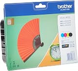 Brother LC125XL LC129XL Cyan Magenta Yellow Black Ink Cartridges Pack of 4