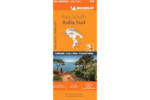 Michelin Map Italy: South